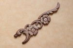 Dekor 21x5cm, ornament, sztukateria - D005a