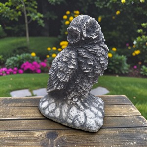 Figurka ogrodowa SOWA figura betonowa