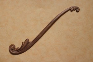 Dekor 30x5cm, ornament, sztukateria- D018a