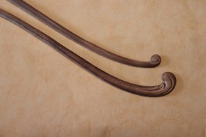 Dekor 34x5cm, ornament, sztukateria 2szt- D039a
