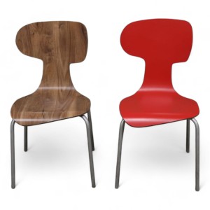 9002 designerskie krzesła 2 szt lata 70'
