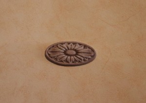 Dekor 5x2,5cm, ornament, sztukateria  - D011