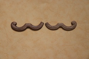 Dekor 10x2,5cm aplikacja sztukateria 2szt- D166
