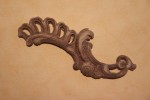 Dekor 16,5x6cm, ornament, sztukateria- D023a