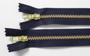 ZAMKI błyskawiczne GRANATOWE 14 cm PACZKA 10 szt za 1,99